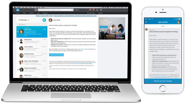 Linkedin Sponsored InMail